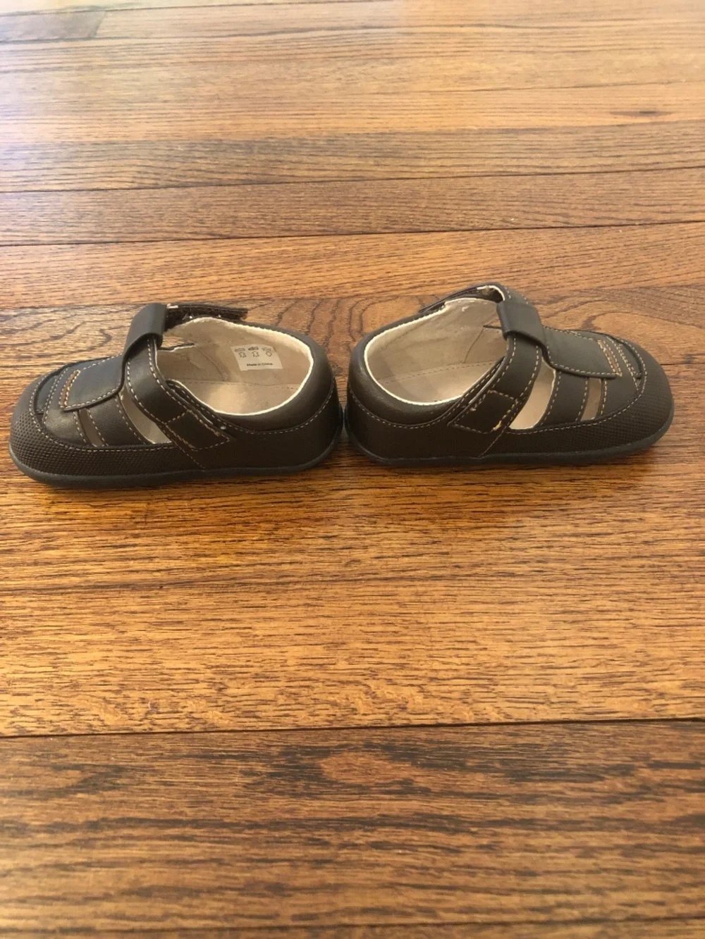See Kai Run Patrick II Fisherman Sandal, Brown, Size 5